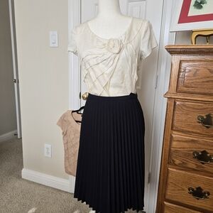 Talbots Little Pleats Petite Skirt